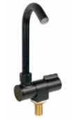Trem N0138096 - Cold Water Short Foldable Tap PVD Black Colour