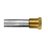 Tecnoseal 01317T - Yanmar Pencil Anode Ø16 L.50 With Brass Plug 1/2'' Bspt