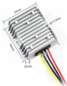 NauticLED DD-1036-12V10A - Converter DC-DC 12V 10A