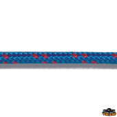 Trem T2610000 - Special Trem Double Braided Rope Made Of Stabilized Polypropylene Blue And Red Colour