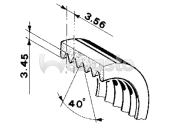 Webasto 62013500A - Belt PV 2128X6K (ex.013500/0)