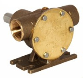 Jabsco 3371 - ¾” Bronze Pump, 40-size, Foot-mounted With BSP Threaded Ports (52040-2001)