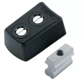 Harken 3850 - 27mm Track Endstop Kit Round Mast Groove, Fixed