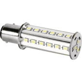 Dixplay Bulb Bay15D 8-35V 3W - 33 Warm White LED - Ø22 x 68 mm