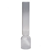 Delite 201018 - Glass Old Danish / Pendulus Lamp Chimney Clear 10 Inch Ø40 x 180 mm