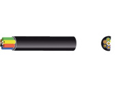 Automarine Round PVC Trailer Cable Grey 6 x 1.5 mm² + 1 x 2.0 mm² 30 m