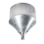 Galvanized Steel Funnel 250mm + Sieve