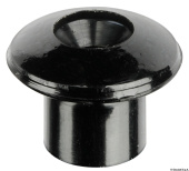 Osculati 37.256.50NE - Nylon Tarpaulin Lacing Button With Ball Black (100 pcs)