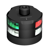 Lopolight 101-009G2W-B - 1NM Tri-Anchor Windex Mount Light Black Anodized