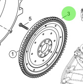 Steyr 2177625-0 - Gear Rim Spare Part