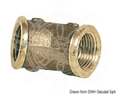 Osculati Brass 45° Female/Female Elbow Fitting, Threaded Pipe Connector