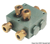 Osculati 45.126.20 - VETUS check valve for single/double station