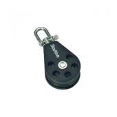 Barton N05130 – Single Swivel Block Size 5 54mm, Plain Bearing, Ø54mm Sheave, Max Rope 12mm