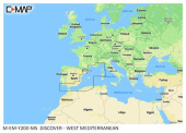 C-MAP Memory Card Discover - Western Mediterranean Sea