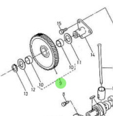 Nanni Diesel 970141111 - Idler Gear Coupling for 2.40HE Engines
