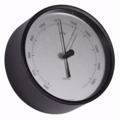 Delite 606501 - Barometer Clausen Black Case / Satin Dial