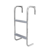 Nuova Rade 55706 - Pontoon Ladder, 2 Steps, Stainless Steel 316, 630x325mm