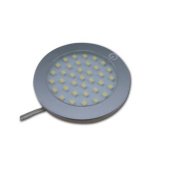 Hollex LED Spot Metal 12–24V 2.8W Ø68mm Warm White With Switch