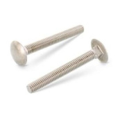 Euromarine DIN 603 M6 Carriage Bolts A2 Stainless Steel