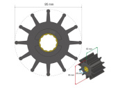 Albin 06-02-028 - Premium Impeller