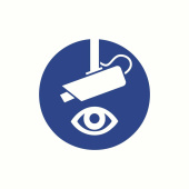 Marine Camera Surveillance Warning Sign