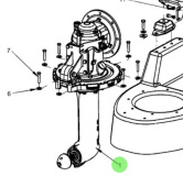 Nanni Diesel 921200163 - SP60 Sail Drive R2.38 for N2.10, N2.14, and N3.30 Sail Drive Engines