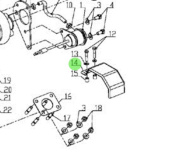 Nanni Diesel 95310698 - Turbo Protection for Turbo and Exhaust Mixer Assembly