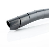 Spiroband Black Flexible Conduit - 8 mm, 10 m