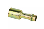 Webasto 6280110FG074A - Crimp Fitting Male 1/2 Inch 180 Degrees Valve Flanged (Previous: 80110FG074)