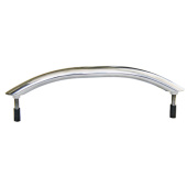 Trem AISI 316 Mirror-Polished Oval Stainless Steel Handrails, 330–630 mm