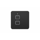 Simarine SIMN-LS-2B - Nereide Light Switch - 2 Buttons, Black, 0-16V DC, 5A, 60 x 60 x 42 mm