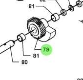 Bukh 008E4795 - Rear Counterweight for DV36 and DV48 Engines