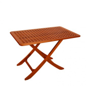Teak Foldable Table San Remo 150x85x44/59/70 cm