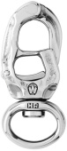Wichard 2756 - Snap Shackle Trigger Speedlink With Webbing Eye HR Stainless Steel 128 mm