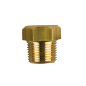 Tecnoseal Onan Brass Plug 3/8" BSPT for Pencil Anode