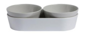 Marine Business Beige Snack Bowls Set (3 items)