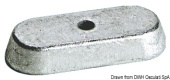 Osculati 43.260.04 - Zinc Leg Anode Yamaha 6/8/9.9 HP 4-Stroke