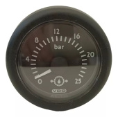 VDO N02-140-154 - OceanLink CAN SAE J 1939, Oil Pressure, 0-25bar 52mm Black