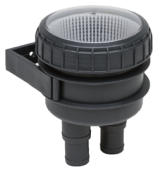 Allpa Plastic Cooling Water Strainer Ø19-25mm, With Mounting Frame & Transparent Cover 150L/Min