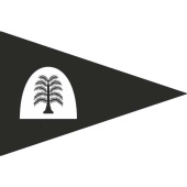 Protestant Mourning Boat Flag & Pennant