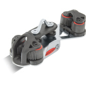 Ronstan RC61920 Series 19 I-Track Car, Sheave, Cleats, Loop Top