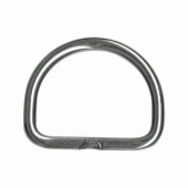 Belship 734000 - 316 Stainless Steel D-Ring 5/25mm (10 pcs)