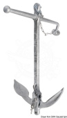 Osculati Admiralty Anchor – Hot-Galvanized Steel with Folding Flukes