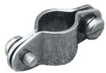 Makefast 0617 - Double Clamp For Tube 25 mm