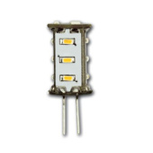 Hollex LED G4 10-30V 1.3W Warm White 15 LEDs Back Pin