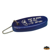 Trem D3275000 - Soft Rubber Floating Key Holder Blue Colour 10 Pieces