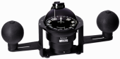 Ritchie Compass 'Globemaster YB-500', 12/24/32v, Binnacle Mount, Dial Ø127mm/2 Of 5°, Black