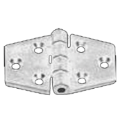 Nuova Rade 43646 - Polyamide Plastic Hinge, Hexagonal White, 63x40mm, 270°