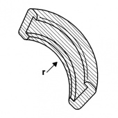 Inside/Outside Teak Cap Moulding