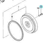 Northern Lights F103512035 - BOLT, FLYWHEEL